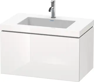 Duravit L-Cube Servantskap m/1 skuff 800x500x480 mm, Hvit H&#248;yglans