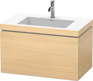 Duravit L-Cube Servantskap m/1 skuff 800x500x480 mm, Middelhavs Eik