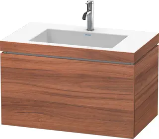 Duravit L-Cube Servantskap m/1 skuff 800x500x480 mm, Natur Valn&#248;tt