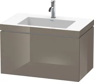 Duravit L-Cube Servantskap m/1 skuff 800x500x480 mm, Flanellgr&#229; HG