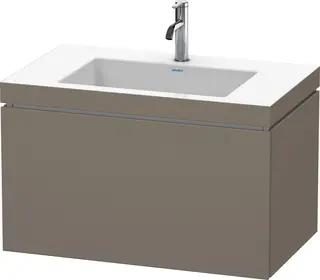 Duravit L-Cube Servantskap m/1 skuff 800x500x480 mm, Flanellgr&#229; Matt