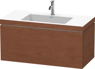 Duravit L-Cube Servantskap m/1 skuff 1000x500x480 mm, Amerikansk Valn&#248;tt