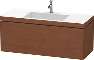 Duravit L-Cube Servantskap m/1 skuff 1200x500x480 mm, Amerikansk Valn&#248;tt