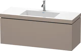 Duravit L-Cube Servantskap m/1 skuff 1200x500x480 mm, Basalt Matt