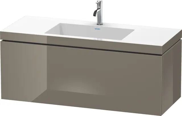 Duravit L-Cube Servantskap m/1 skuff 1200x500x480 mm, Flanellgrå HG 