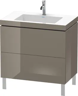 Duravit L-Cube Servantskap m/2 skuffer 800x698x480 mm, Flanellgr&#229; HG