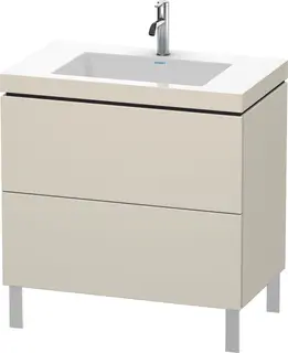 Duravit L-Cube Servantskap m/2 skuffer 800x698x480 mm, Taupe Matt