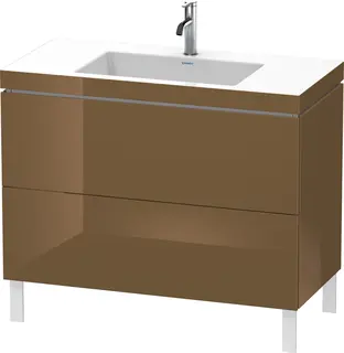 Duravit L-Cube Servantskap m/2 skuffer 1000x698x480 mm, Olivenbrun HG