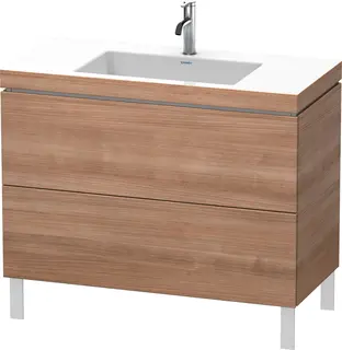 Duravit L-Cube Servantskap m/2 skuffer 1000x698x480 mm, Ticino Kirseb&#230;r