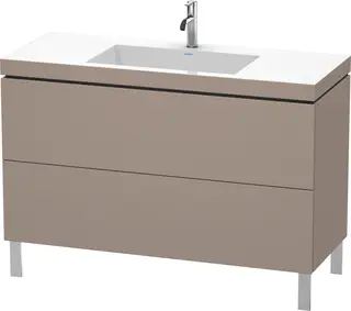 Duravit L-Cube Servantskap m/2 skuffer 1200x698x480 mm, Basalt Matt