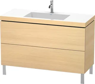 Duravit L-Cube Servantskap m/2 skuffer 1200x698x480 mm, Middelhavs Eik