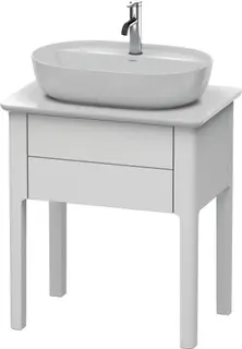 Duravit Luv Servantskap m/1 skuff 638x743 mm, Hvit Matt lakk