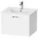 Duravit XBase Servantskap m/1 skuff 600x475x440 mm, Hvit Matt