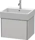 Duravit Xsquare Servantskap m/1 skuff 584x397x460 mm, Nordisk Hvit Matt