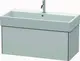 Duravit Xsquare Servantskap m/1 skuff 984x397x460 mm, Nordisk Hvit Matt