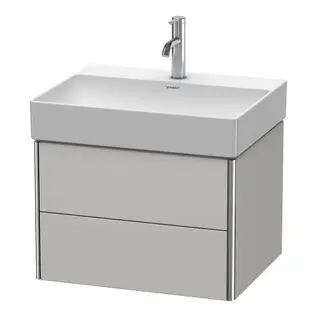 Duravit Xsquare Servantskap m/2 skuffer 584x397x460 mm, For DuraSquare servant