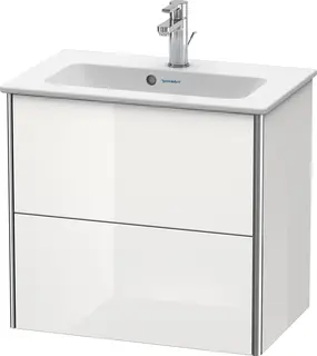 Duravit Xsquare Servantskap m/2 skuffer 610x560x388 mm, For Me By Starck servant