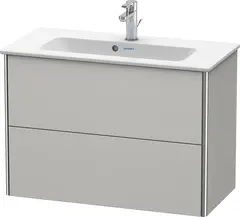 Duravit Xsquare Servantskap m/2 skuffer 610x560x388 mm, Betonggr&#229; Matt