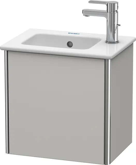 Duravit Xsquare Servantskap m/1 dør, ven 410x400x289 mm, Betonggrå Matt 