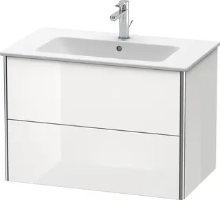 Duravit Xsquare Servantskap m/2 skuffer 810x560x478 mm, For Me By Starck servant