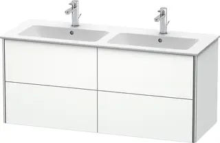 Duravit Xsquare Servantskap m/4 skuffer 1280x560x478 mm, For Me By Starck serv