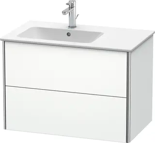 Duravit Xsquare Servantskap m/2 skuffer 810x560x478 mm, Hvit Matt