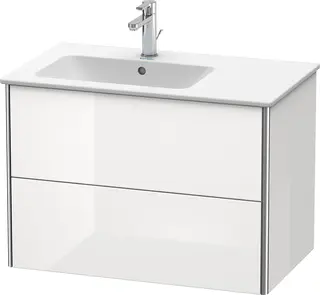 Duravit Xsquare Servantskap m/2 skuffer 810x560x478 mm, Hvit H&#248;yglans