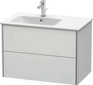 Duravit Xsquare Servantskap m/2 skuffer 810x560x478 mm, Hvit Matt Lakk