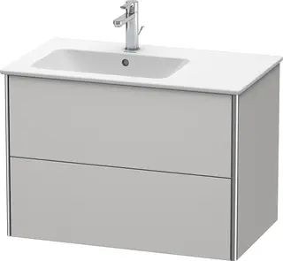 Duravit Xsquare Servantskap m/2 skuffer 810x560x478 mm, Nordisk Hvit Matt