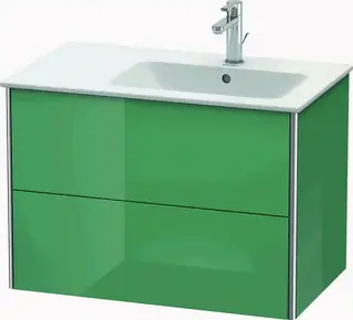 Duravit Xsquare Servantskap m/2 skuffer 810x560x478 mm, Jadegr&#248;nn H&#248;yglans