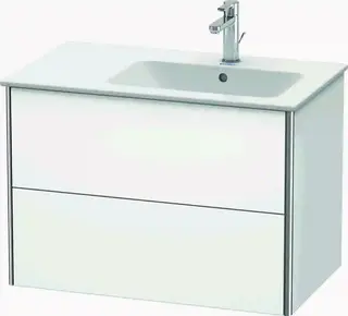 Duravit Xsquare Servantskap m/2 skuffer 810x560x478 mm, Hvit Matt