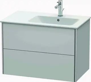 Duravit Xsquare Servantskap m/2 skuffer 810x560x478 mm, Nordisk Hvit Matt