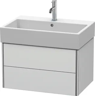 Duravit Xsquare Servantskap m/2 skuffer 684x397x460 mm, For Vero Air servant