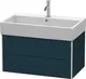 Duravit Xsquare Servantskap m/2 skuffer 784x397x460 mm, Nattbl&#229; Matt