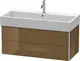 Duravit Xsquare Servantskap m/2 skuffer 984x397x460 mm, Olivenbrun H&#248;yglans