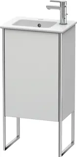 Duravit Xsquare Servantskap m/1 d&#248;r, ven 410x832x289 mm, Hvit Matt Lakk