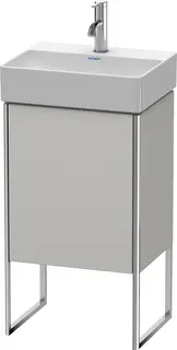 Duravit Xsquare Servantskap m/1 d&#248;r, ven 434x731x340 mm, Betonggr&#229; Matt