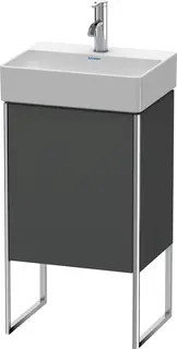 Duravit Xsquare Servantskap m/1 d&#248;r, ven 434x731x340 mm, Grafitt Matt