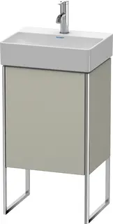 Duravit Xsquare Servantskap m/1 d&#248;r, ven 434x731x340 mm, Taupe Matt