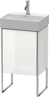 Duravit Xsquare Servantskap m/1 d&#248;r, ven 434x731x340 mm, Hvit H&#248;yglans Lakk