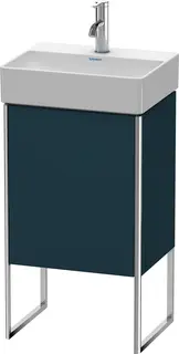 Duravit Xsquare Servantskap m/1 d&#248;r, ven 434x731x340 mm, Nattbl&#229; Matt