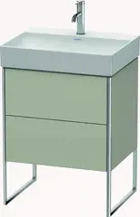 Duravit Xsquare Servantskap m/2 skuffer 584x731x460 mm, Taupe Matt