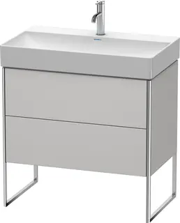 Duravit Xsquare Servantskap m/2 skuffer 784x731x460 mm, Nordisk Hvit Matt