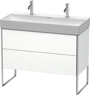 Duravit Xsquare Servantskap m/2 skuffer 984x731x460 mm, Hvit Matt