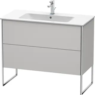 Duravit Xsquare Servantskap m/2 skuffer 1010x832x478 mm, Nordisk Hvit Matt