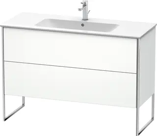 Duravit Xsquare Servantskap m/2 skuffer 1210x832x478 mm, Hvit Matt