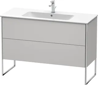 Duravit Xsquare Servantskap m/2 skuffer 1210x832x478 mm, Nordisk Hvit Matt