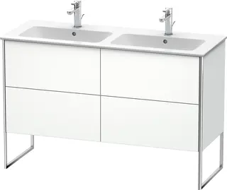 Duravit Xsquare Servantskap m/2 skuffer 1280x832x478 mm, Hvit Matt