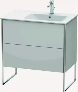 Duravit Xsquare Servantskap m/2 skuffer 810x832x478 mm, Nordisk Hvit Matt