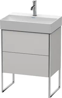 Duravit Xsquare Servantskap m/2 skuffer 584x731x390 mm, Nordisk Hvit Matt